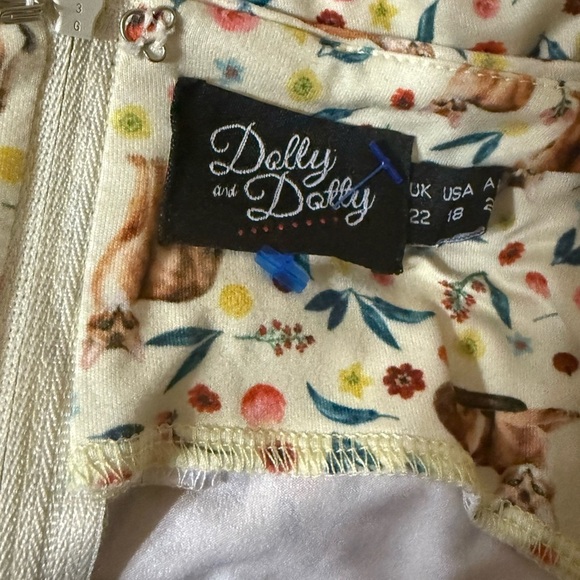 Chic Multicolor Print Midi Dress - Picture 4 of 6